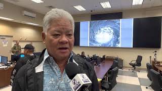 CNMI Gov. Palacios comments on Typhoon Mawar response | 05/24/23