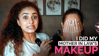 I Did My Mother In Law's Makeup | Pearle Maaney