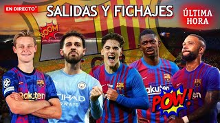 🚨 ULTIMA HORA FC BARCELONA 💣 FICHAJES Y SALIDAS BARÇA - GAVI - FRENKIE - NOTICIAS 🔥