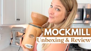 I finally got a grain mill! | MOCKMILL UNBOXING \u0026 REVIEW