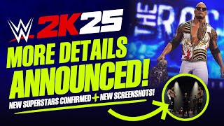 WWE 2K25: More Details Announced, 8-Man Backstage Brawls, New Superstars, Screenshots \u0026 More!