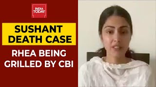 Sushant Singh Rajput Death Case: Rhea Chakraborty Being Grilled By CBI For Second Consecutive Day