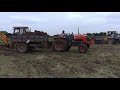 kubota tractor wheeling stunt with fully loaded trolley. part 2