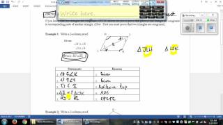 4.4 and 4.5 Using CPCTC Notes