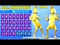 *NEW* PEELY SKIN SHOWCASE WITH ALL FORTNITE DANCES & NEW EMOTES! (Fortnite Season 8 Skin)