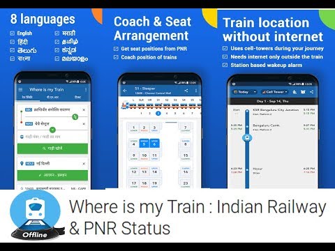 ¿Dónde está mi tren Indian Railway y el estado del PNR en telugu? #TechNewsTelugu