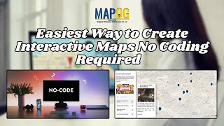 Easiest Way to Create Interactive Maps — No Coding Required #mapog #gis #gismapping #smartmapping