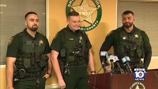 BSO deputies speak to Local 10 after saving woman that drove into Tamarac canal