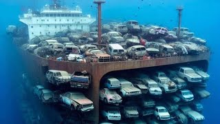 Photo Shows Felicity Ace Cargo Ship Resting Underwater with 4,000 Luxury Cars?