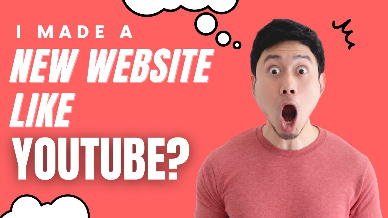 I Made A New Website Like Youtube Youtube