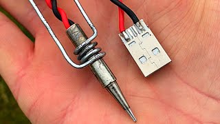 How To Make 12v Soldering Iron At Home.