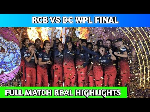 RCB WPL 2024 Winning Moment Today||RCB Vs DC WPL Final Winning||RCB Vs ...