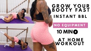 Get A Bigger Booty In 2 Weeks: At-Home Perky Butt Workout (No Equipment, Do This Daily!)