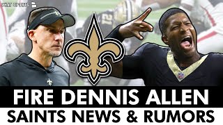 FIRE Dennis Allen After Jameis Winston & Jamaal Williams Go ROGUE?! New Orleans Saints Rumors Today