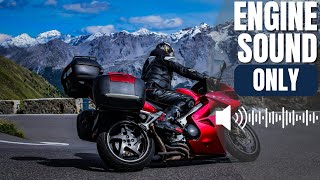 [VFR800] Stelvio Pass Descent: Supercars, Serenity & A Sudden Crash | Raw OnBoard Part 2