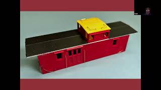 Converting a Toy Caboose and Prototype Repurposing of Freight Cars