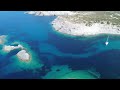 atemberaubende drohnenaufnahmen vom meer in sardinien 🌊🏝️ faszinierende luftaufnahmen in 4k