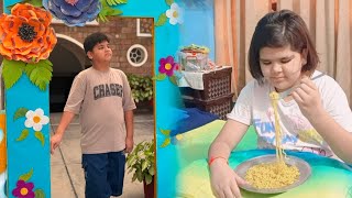 Veronika Riyansh ki PTM ke baad hua Maggi challenge | Maggi challenge | PTM | #youtube #vlog #video