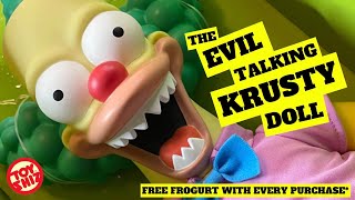 2024 THE EVIL TALKING KRUSTY DOLL | The Simpsons | Jakks Pacific