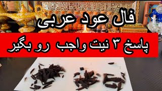 فال عربی عود 🪬جواب ۳ نیت مهم تو  بگیر 💥