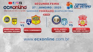 38º TORNEIO DE VERÃO DE FUTSAL ''AMD Seguros'' DE INDAIAL | MASCULINO FEDERADO | QUARTAS DE FINAL