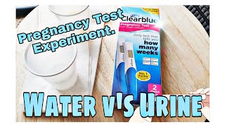 Inside a PREGNANT & NOT PREGNANT | Digital clearblue | Pregnancy Test | using water.