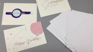 ODM/OEM Custom Personalized Congratulations Cards/Dezheng