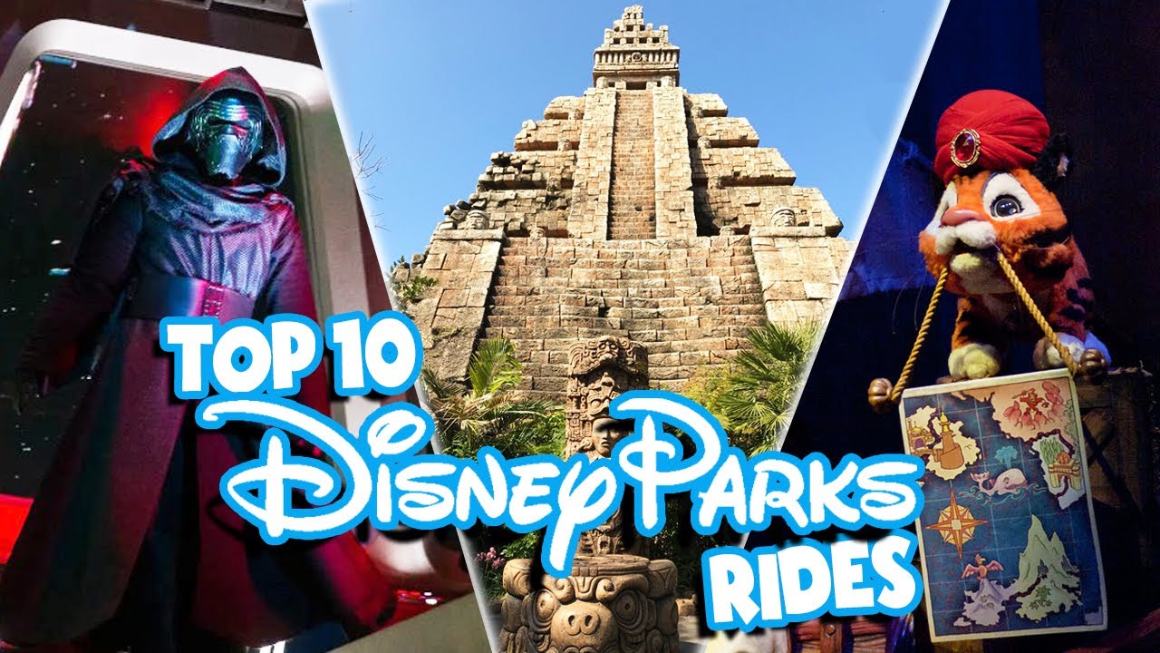 Top 10 Favorite Disney Rides Of All Time! | Disney Parks - YouTube