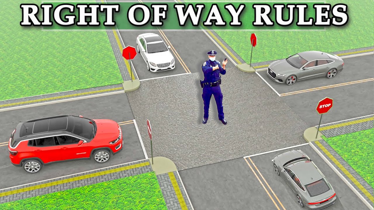 4 Way Stop Right Of Way The 1 Rule Most Drivers Forget
