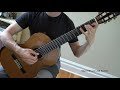 cantilène espagnole by ferrer for classical guitar