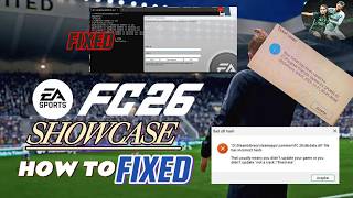 HOW TO FIX OR REPAIR FC26 SHOWCASE ( BAD DLL HASH OR TAKET SAVED)
