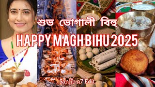 Happy magh Bihu 2025 💗 Assamese New 🙏🏻 Status