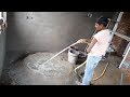 Concrete Mixing Manual Technique/Sand and Cement Mixing/Wall plastering