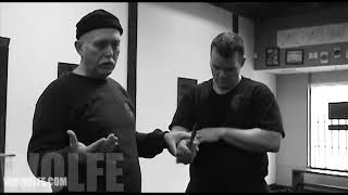 Key to disarming knife  - stripping | Bill Wolfe | Wolfes Combatives | Defendo