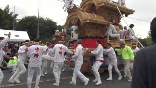 2015年　美具久留御魂神社だんじり・パレード⑥　中野