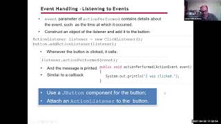 Big Java - Chapter 10 - GUI - Event Handling
