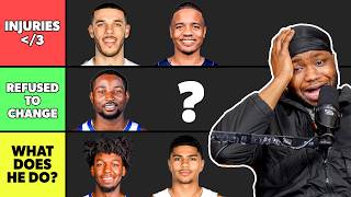 Tier Listing The Biggest NBA Draft Busts