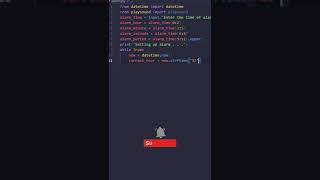 Pyhton Projects | Create an Alarm Clock Python