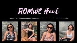 ROMWE Back to School Haul