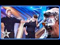 Simon Cowell PRANKS Ant & Dec with Dave Bibby's CUSTARD PIE chaos | Auditions | BGT 2024