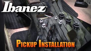 Ibanez Destroyer Pickup Install