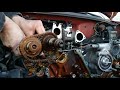 suzuki grand vitara 99-00 2.5l 2.7l cam shaft removal/timing/water pump job