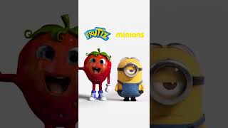 😂 Frutiz Vs. Minions👆👆👆Subscribe Tutti Frutiz 🍓 #trending #shorts #frutiz #minions #funny #kids