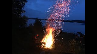 Unexpected Fire at Baskatong Lake goes viral