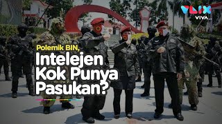 BIN Pamer Pasukan Khusus, Sangar dan Bersenjata Lengkap! Netizen: Emang Butuh?