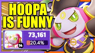 When a DAMAGE DEALER MAIN plays SUPPORT HOOPA | Pokemon Unite