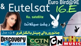 How to Set (Euro Bird@9E+EutelSat @16E) on 3 foot Dish