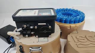 ISCO 3700 Compact Waste Water Sampler 60 3704 001 w Propak 24 Bottle, 1 L