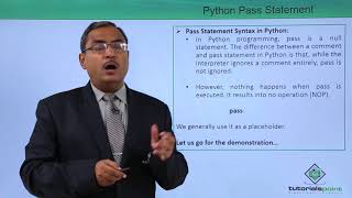 Python - Pass Statement