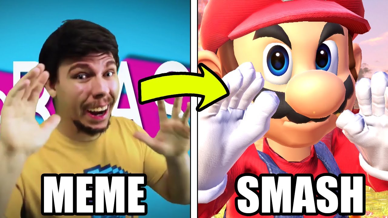 What If Every Smash Bros Character Did The MrBeast Meme? - YouTube